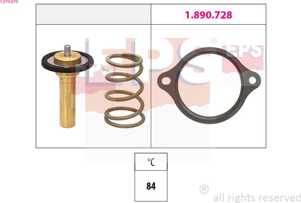 EPS 1.879.970 - Termostato, Refrigerante autozon.pro