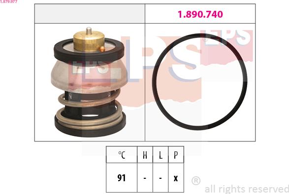 EPS 1.879.977 - Termostato, Refrigerante autozon.pro