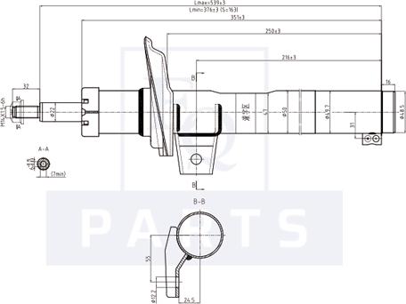 Equal Quality AM10140 - Ammortizzatore autozon.pro