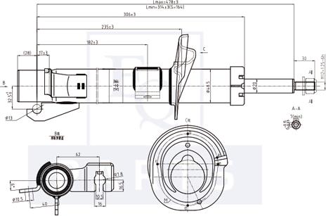 Equal Quality AM10164 - Ammortizzatore autozon.pro