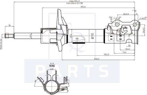 Equal Quality AM10167 - Ammortizzatore autozon.pro