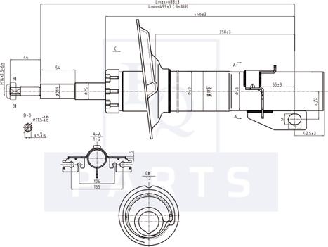 Equal Quality AM10104 - Ammortizzatore autozon.pro