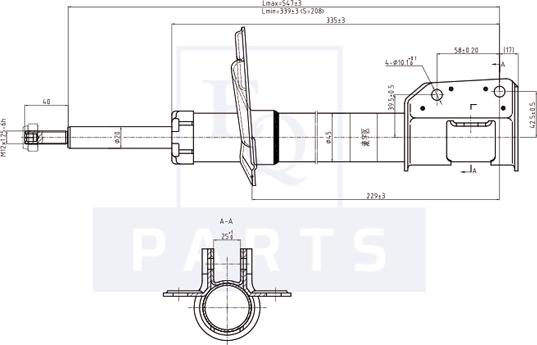 Equal Quality AM10100 - Ammortizzatore autozon.pro