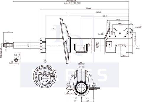 Equal Quality AM10113 - Ammortizzatore autozon.pro