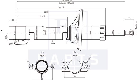 Equal Quality AM10138 - Ammortizzatore autozon.pro