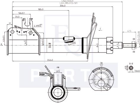 Equal Quality AM10125 - Ammortizzatore autozon.pro