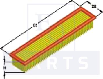 Equal Quality FA3163 - Filtro aria autozon.pro