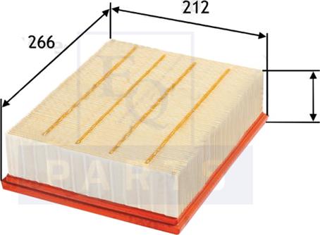 Equal Quality FA3128 - Filtro aria autozon.pro