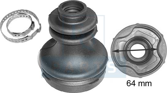 Equal Quality GOM410566 - Cuffia, Semiasse autozon.pro