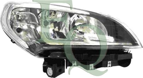 Equal Quality PP1647D - Faro principale autozon.pro