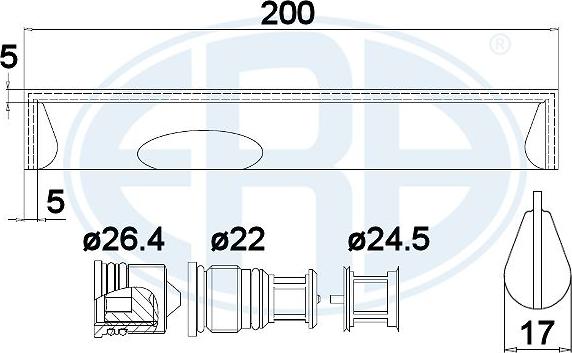 ERA 668011 - Essiccatore, Climatizzatore autozon.pro