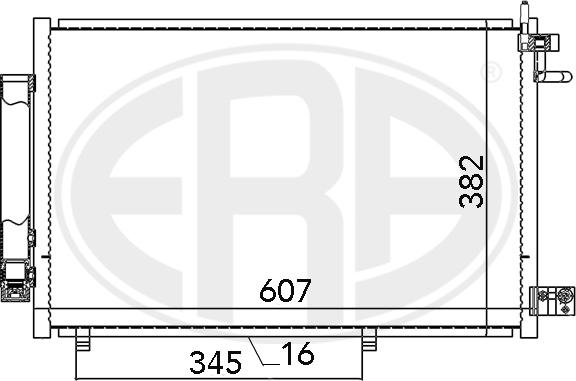 ERA 667031 - Condensatore, Climatizzatore autozon.pro