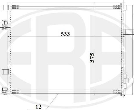 ERA 667197 - Condensatore, Climatizzatore autozon.pro