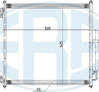 ERA 667262 - Condensatore, Climatizzatore autozon.pro