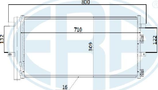 ERA 667282 - Condensatore, Climatizzatore autozon.pro