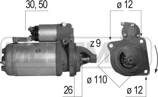 ERA 15000 - Motorino d'avviamento autozon.pro