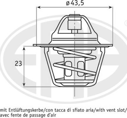 ERA 350199 - Termostato, Refrigerante autozon.pro