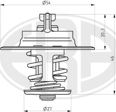 ERA 350159 - Termostato, Refrigerante autozon.pro