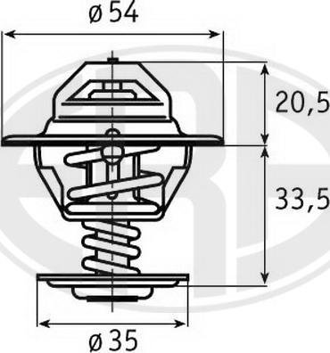 ERA 350264 - Termostato, Refrigerante autozon.pro