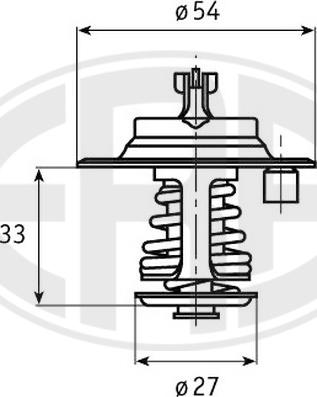 ERA 350160 - Termostato, Refrigerante autozon.pro