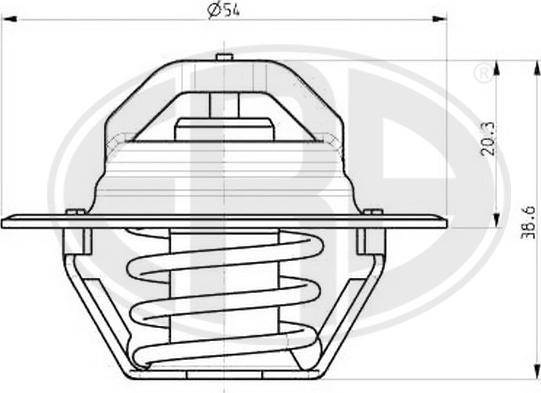 ERA 350103 - Termostato, Refrigerante autozon.pro