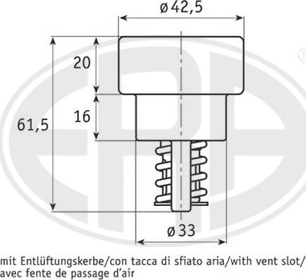 ERA 350126 - Termostato, Refrigerante autozon.pro