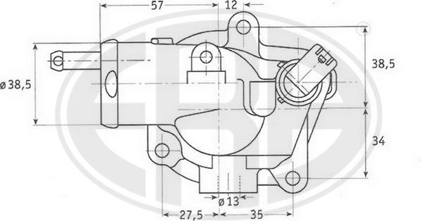 ERA 350176 - Termostato, Refrigerante autozon.pro