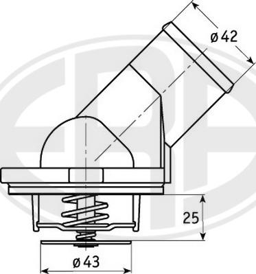 ERA 350354 - Termostato, Refrigerante autozon.pro