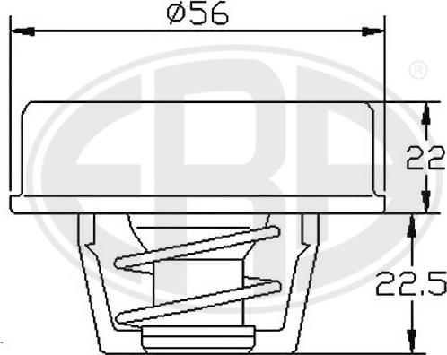 ERA 350350 - Termostato, Refrigerante autozon.pro