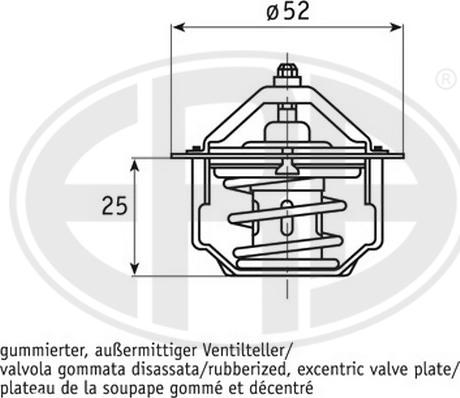 ERA 350351 - Termostato, Refrigerante autozon.pro