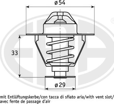 ERA 350309 - Termostato, Refrigerante autozon.pro