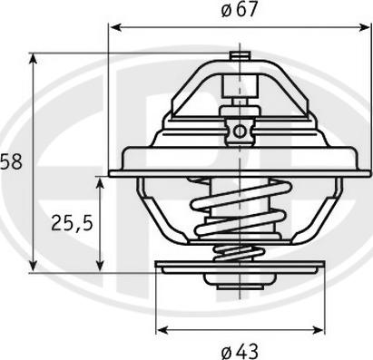 ERA 350301 - Termostato, Refrigerante autozon.pro