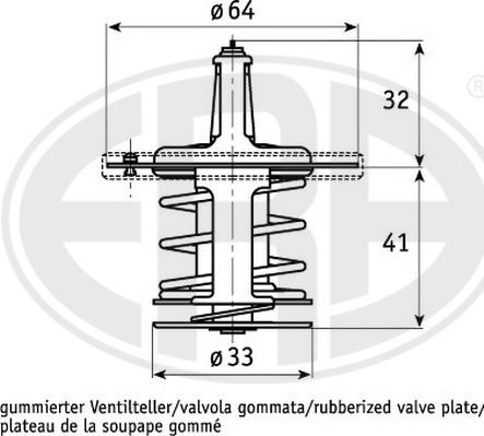 ERA 350303 - Termostato, Refrigerante autozon.pro