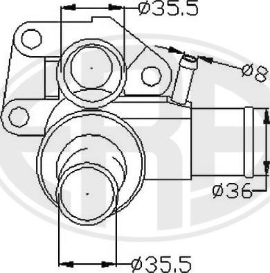 ERA 350315 - Termostato, Refrigerante autozon.pro