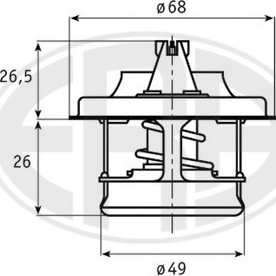 ERA 350324 - Termostato, Refrigerante autozon.pro