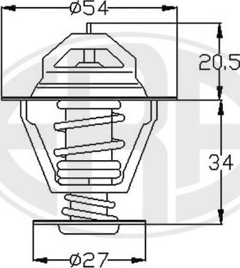 ERA 350241 - Termostato, Refrigerante autozon.pro