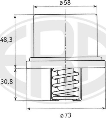 ERA 350313 - Termostato, Refrigerante autozon.pro