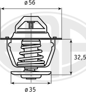 ERA 350201 - Termostato, Refrigerante autozon.pro