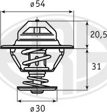 ERA 350224 - Termostato, Refrigerante autozon.pro