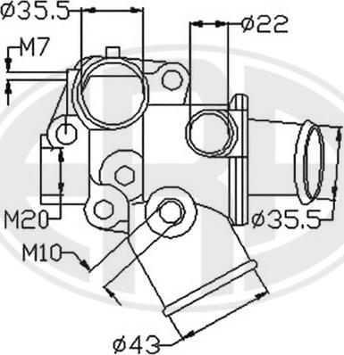 ERA 350284 - Termostato, Refrigerante autozon.pro