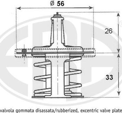 ERA 350280A - Termostato, Refrigerante autozon.pro