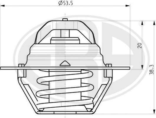 ERA 350281 - Termostato, Refrigerante autozon.pro