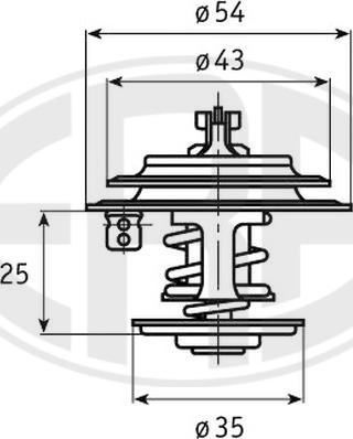 ERA 350310 - Termostato, Refrigerante autozon.pro