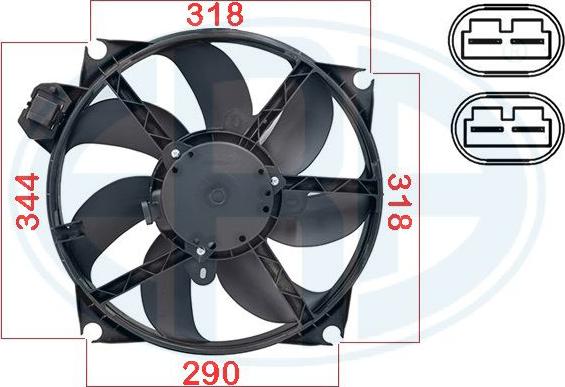 ERA 352084 - Ventola, Raffreddamento motore autozon.pro