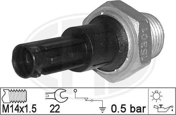 ERA 330906 - Sensore, Pressione olio autozon.pro