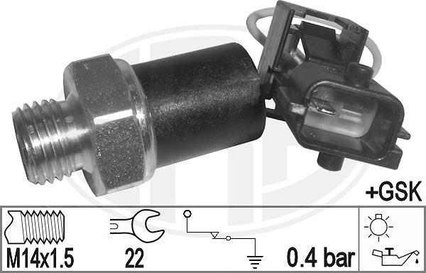 ERA 330907 - Sensore, Pressione olio autozon.pro