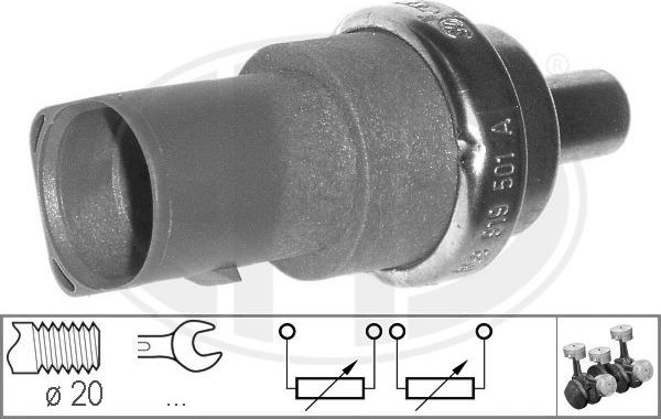 ERA 330496 - Sensore, Temperatura refrigerante autozon.pro