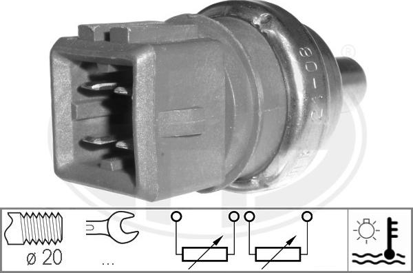 ERA 330497 - Sensore, Temperatura refrigerante autozon.pro