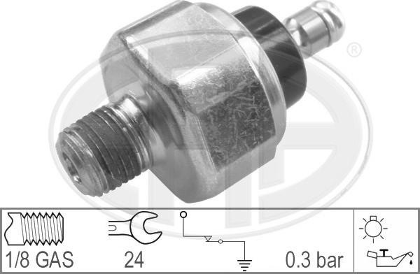 ERA 330006 - Sensore, Pressione olio autozon.pro