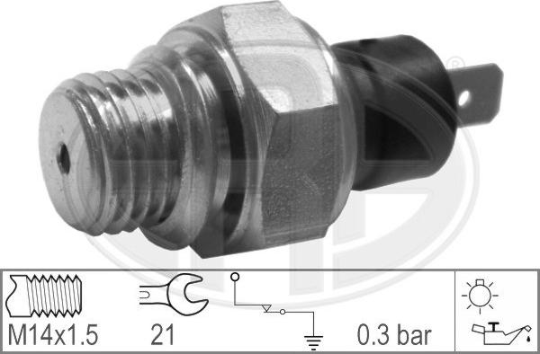 ERA 330002 - Sensore, Pressione olio autozon.pro